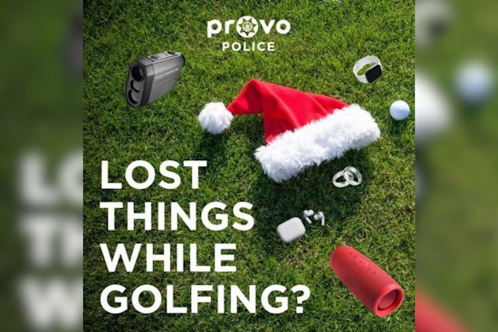 Provo Police Department Hosts "Property Reunion" for Items Lost at Timpanogos Golf Course