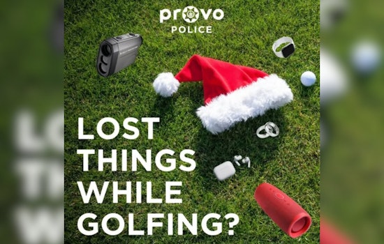 Provo Police Department Hosts "Property Reunion" for Items Lost at Timpanogos Golf Course