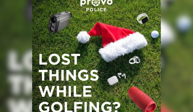 Provo Police Department Hosts "Property Reunion" for Items Lost at Timpanogos Golf Course