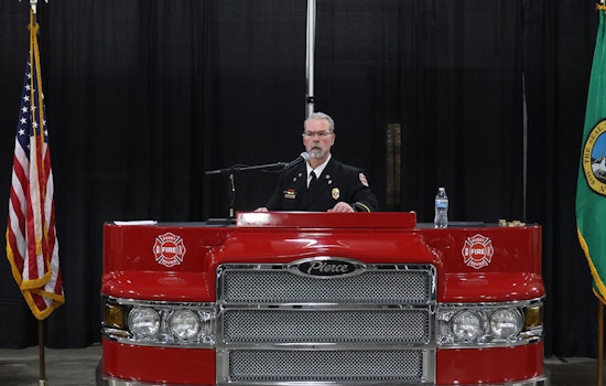 Puget Sound Fire Honors Advancement of Team Members in Badge Pinning Ceremony