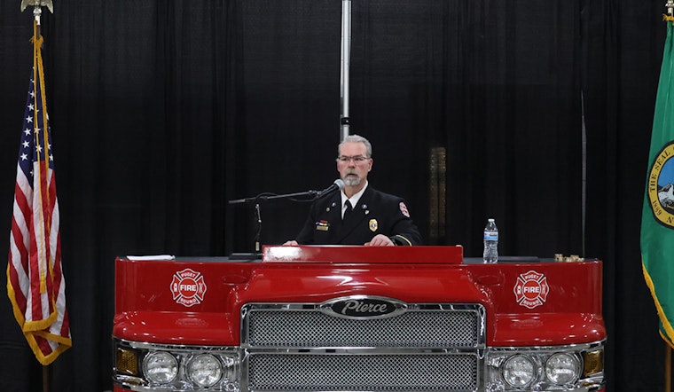 Puget Sound Fire Honors Advancement of Team Members in Badge Pinning Ceremony