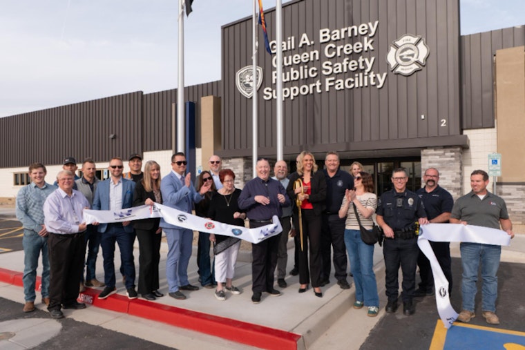 Queen Creek Unveils New Gail A. Barney Public Safety Support Facility to Enhance Emergency Response Services