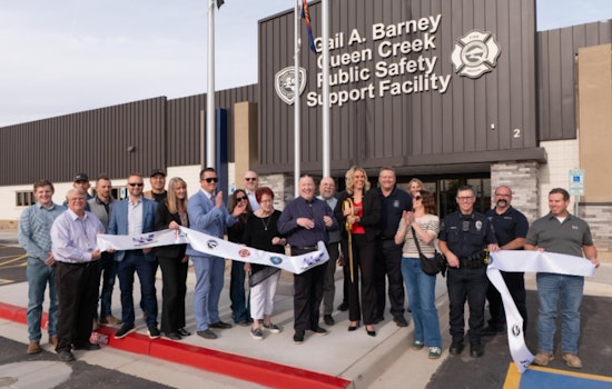 Queen Creek Unveils New Gail A. Barney Public Safety Support Facility to Enhance Emergency Response Services