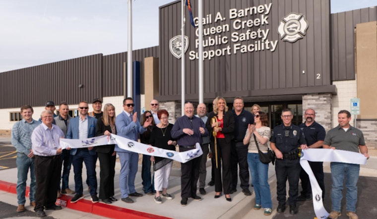 Queen Creek Unveils New Gail A. Barney Public Safety Support Facility to Enhance Emergency Response Services