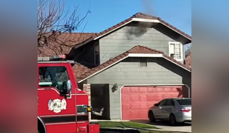 Quick Response by Modesto and Stanislaus Firefighters Averts Disaster at Ceres House Fire