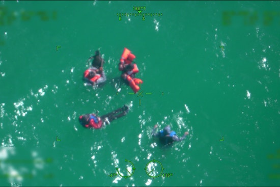 Quick-Thinking Quartet Rescued by Coast Guard Off Key West After Vessel Capsizes