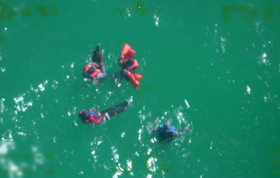 Quick-Thinking Quartet Rescued by Coast Guard Off Key West After Vessel Capsizes