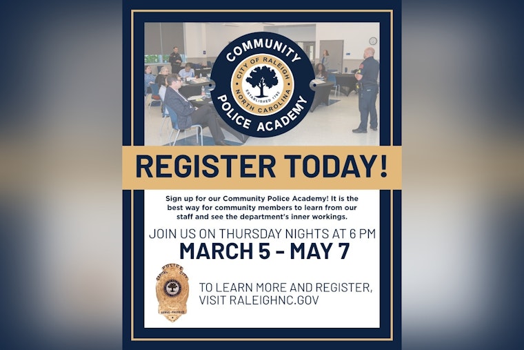 Raleigh Police Department Community Police Academy Applications Closing Soon for Interested Residents