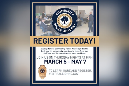 Raleigh Police Department Community Police Academy Applications Closing Soon for Interested Residents