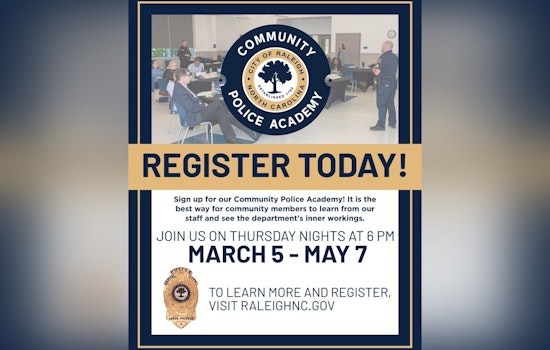 Raleigh Police Department Community Police Academy Applications Closing Soon for Interested Residents