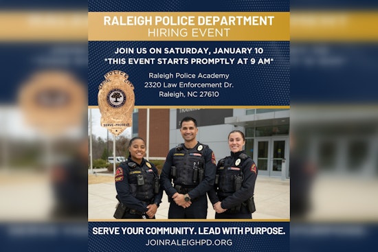 Raleigh Police Department Hosts Hiring Event, Invites Aspirants to Join Ranks and Shape Future Policing