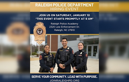 Raleigh Police Department Hosts Hiring Event, Invites Aspirants to Join Ranks and Shape Future Policing