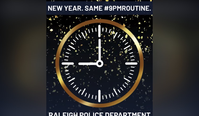 Raleigh Police Department Reinvigorates #9PMRoutine Initiative for Enhanced Community Safety in 2026