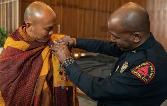 Raleigh Police Express Support for Buddhist Monks' Walk for Peace, Commit to Ensuring Safe Passage