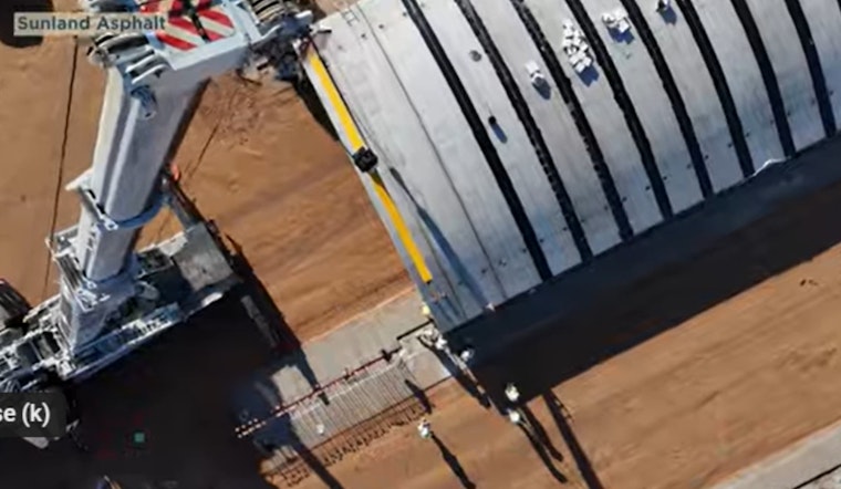 Ralston Road Over Vekol Wash Crosses 55% Completion Milestone in Pinal County Despite Challenges