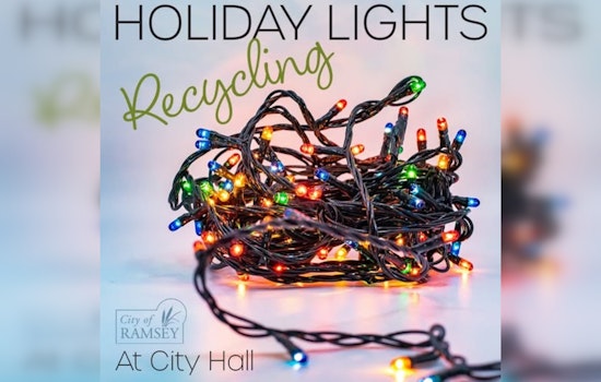 Ramsey Residents Encouraged to Recycle Outdated Holiday Lights at Municipal Building