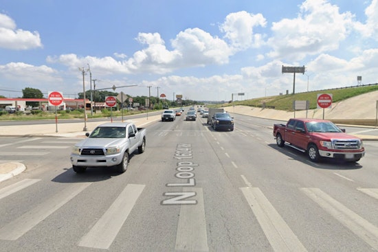 Red-Light Crash Slams SAPD Patrol Car Into Pole, Sends Two Cops To Hospital