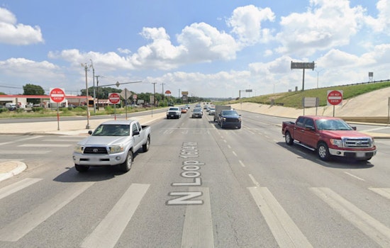 Red-Light Crash Slams SAPD Patrol Car Into Pole, Sends Two Cops To Hospital