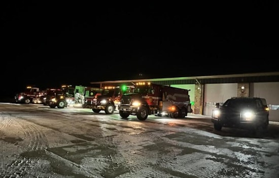 Regional Fire Departments Unite Under MABAS to Tackle Large-Scale Palmyra Blaze