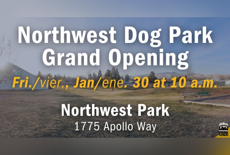 Reno Unleashes New Dog Play Area at Northwest Park, Celebrates Community Collaboration