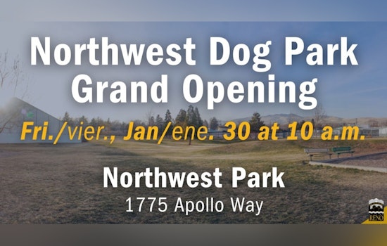Reno Unleashes New Dog Play Area at Northwest Park, Celebrates Community Collaboration