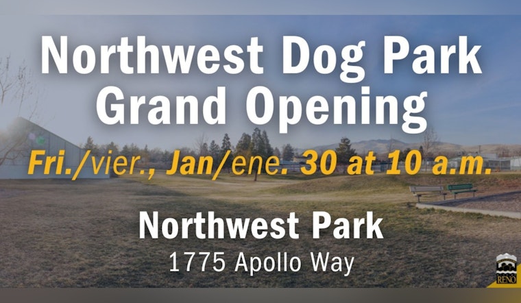 Reno Unleashes New Dog Play Area at Northwest Park, Celebrates Community Collaboration