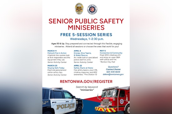Renton Police Launch Free Senior Public Safety Miniseries to Educate and Connect Elders in the Community