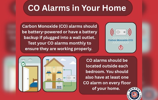 Renton Regional Fire Authority Urges Public to Prioritize CO Alarm Installation and Regular Testing