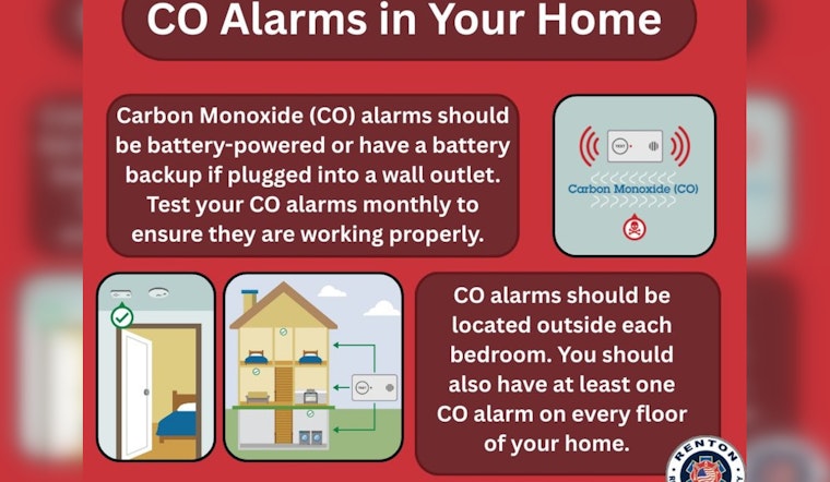 Renton Regional Fire Authority Urges Public to Prioritize CO Alarm Installation and Regular Testing