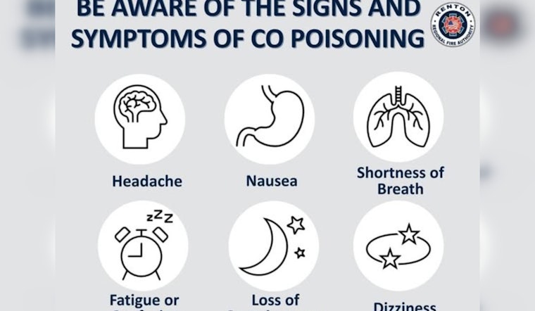 Renton Regional Fire Authority Warns Bay Area Residents of Carbon Monoxide Risks