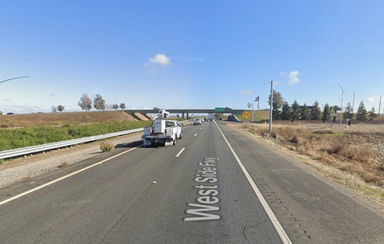 Rice-Hauling Big Rig Catches Fire on I-5 Near Sacramento Airport, Causes Traffic Mayhem