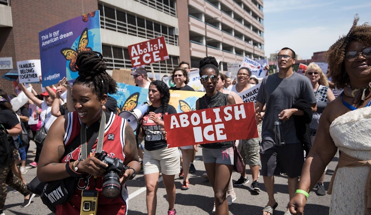 Riviera Beach Lights Up in Tribute Community and Activists Mourn Nurse Slain by Border Officer at ICE Protest
