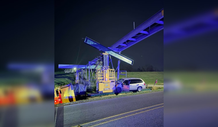 Road Closure in Garyville Persists Following Crash Involving NALCO Walkway Support Beam