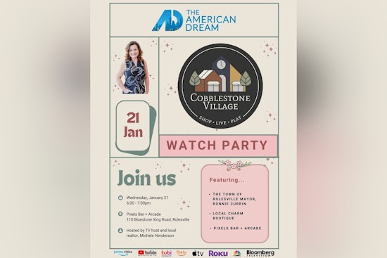 Rolesville, NC to Host Community Watch Party Featuring Mayor and American Dream Network