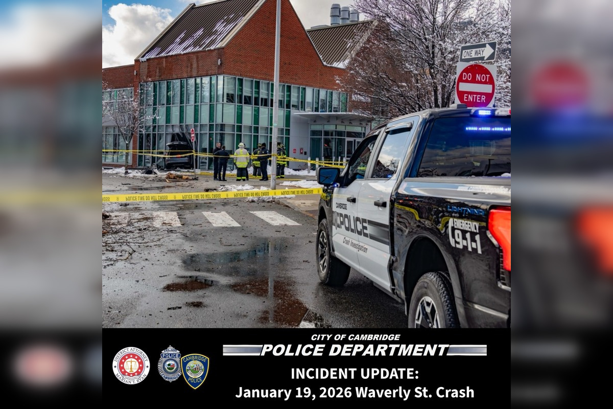 Roslindale Man Charged After High-Speed Incident Ends in Serious Crash in Cambridge