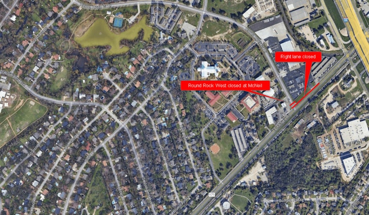 Round Rock Commuters Face Detours as Intersection Upgrades Commence at McNeil and Round Rock West Drive
