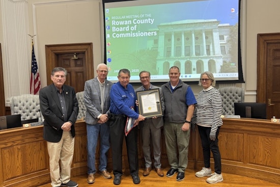Rowan County Honors Chaplain Michael Taylor for Over 30 Years of Dedicated Service