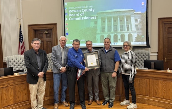 Rowan County Honors Chaplain Michael Taylor for Over 30 Years of Dedicated Service