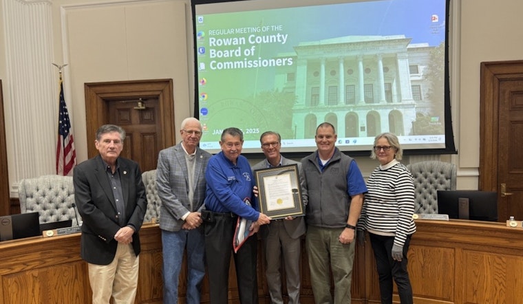 Rowan County Honors Chaplain Michael Taylor for Over 30 Years of Dedicated Service