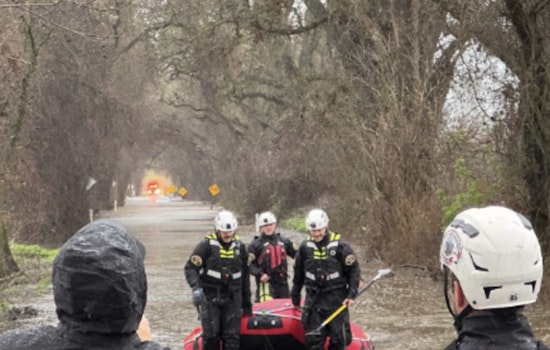Sacramento County Flood Leads to Road Closures and Driver Rescue as Metro Fire Urges Caution