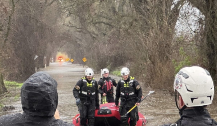 Sacramento County Flood Leads to Road Closures and Driver Rescue as Metro Fire Urges Caution