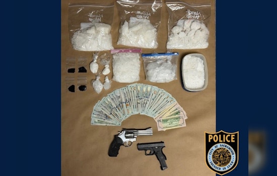 Sacramento Police Department Cracks Down on Drugs and Weapons, Three Arrested in South Sacramento Bust