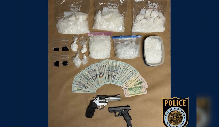 Sacramento Police Department Cracks Down on Drugs and Weapons, Three Arrested in South Sacramento Bust