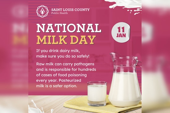 Saint Louis Health Officials Advocate for Pasteurized Milk on National Milk Day