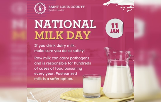 Saint Louis Health Officials Advocate for Pasteurized Milk on National Milk Day
