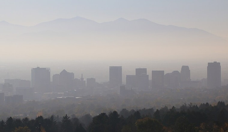 Salt Lake City Shrouded in Persistent Haze, NWS Forecasts Misty Days Ahead