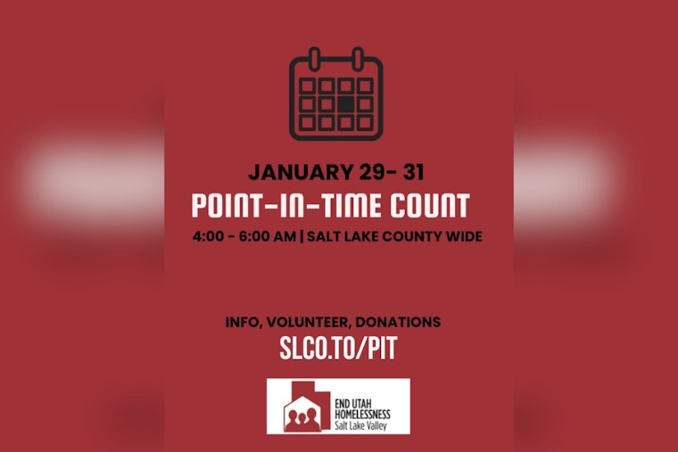 Salt Lake County Rallies Volunteers for Annual Homeless Count, Urges Donations of Winter Supplies