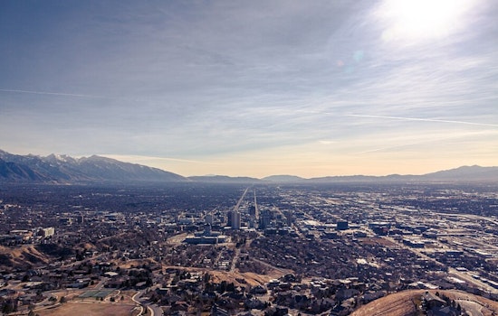 Salt Lake Shivers At Sunrise, Basks By Lunch