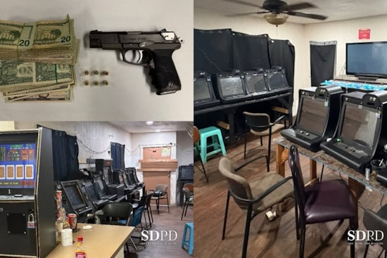 San Diego Police Raid Unveils Illegal Gambling Operation in City Heights, Nine Arrested