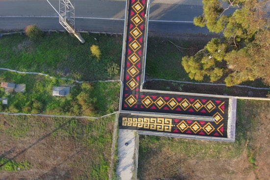 San Diego's 30th Street Bridge Unveils Vibrant Art Installation Celebrating Local Latino Heritage